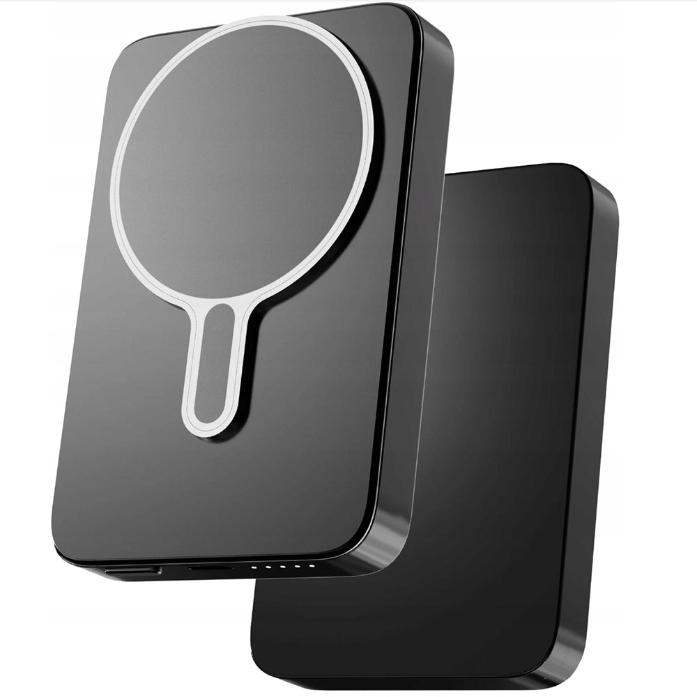 Wireless External Battery 3MK MagSnap Go, 10000mAh, 20W, PD + FQI, 1 x QI - 1 x USB-C, Gray