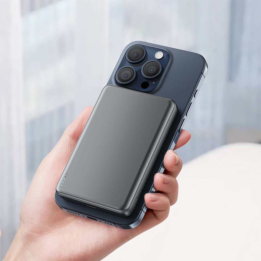 Εξωτερική Μπαταρία Wireless Acefast M12, 10000mAh, 20W, PD + FQI, 1 x QI - 1 x USB-C, Μαύρη