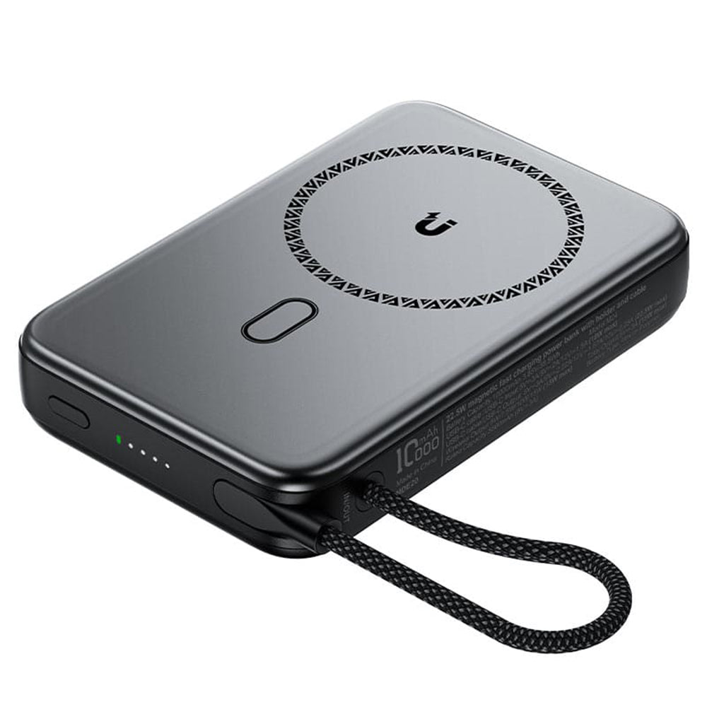 Εξωτερική Μπαταρία Wireless Acefast M24, 10000mAh, 22.5W, PD + FQI, 1 x QI - 2 x USB-C, Γκρι