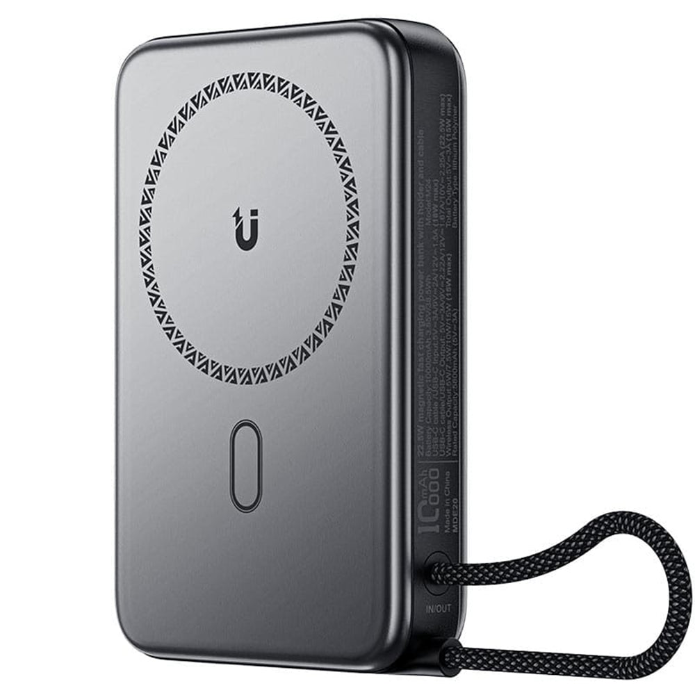 Εξωτερική Μπαταρία Wireless Acefast M24, 10000mAh, 22.5W, PD + FQI, 1 x QI - 2 x USB-C, Γκρι