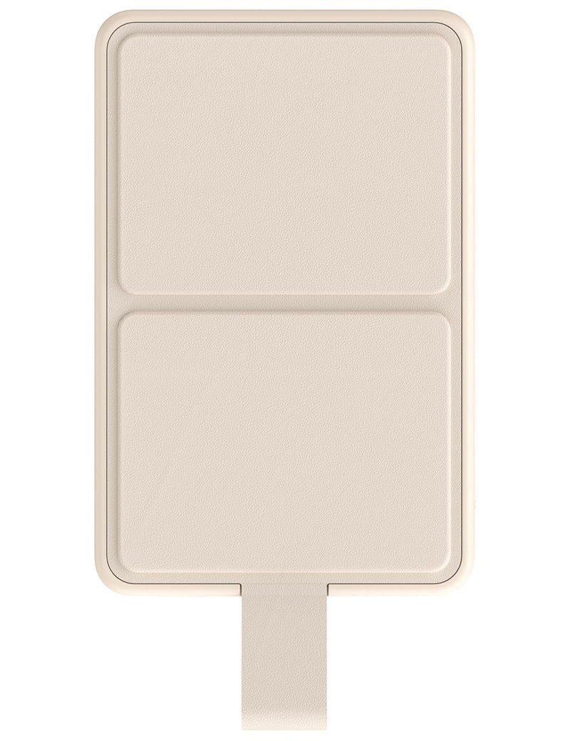 Εξωτερική Ασύρματη Μπαταρία Xiaomi Mi Magnetic, 6000mAh, 15W, PD + FQI, 1 x QI - 1 x USB-C, Μπεζ BHR9074GL
