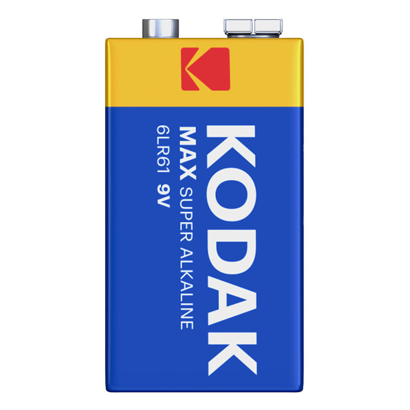 Μπαταρία Kodak Max Super Alkaline, 6LR61 (9V)