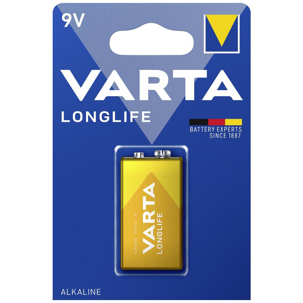 Μπαταρία Varta Longlife, 6LR61 (9V)