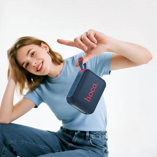 Φορητό Ηχείο Bluetooth HOCO HC31, 10W, TWS, RGB, Αδιάβροχο, Μπλε Ναυτικό