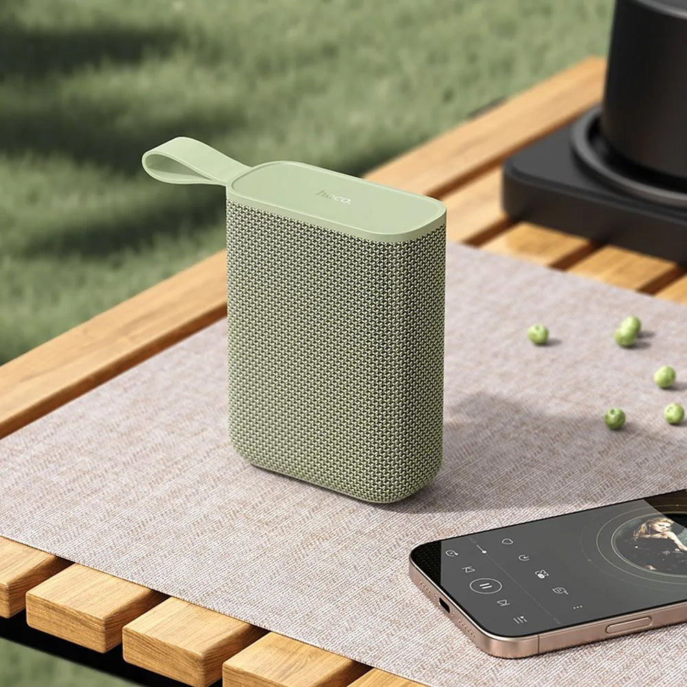 Φορητό Ηχείο Bluetooth HOCO HC34, 5W, TWS, Αδιάβροχο, Πράσινο