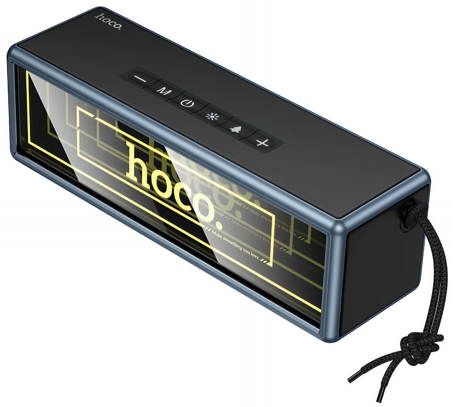 Φορητό Ηχείο Bluetooth HOCO HC40, 2 x 10W, TWS, RGB, Μαύρο