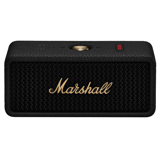Marshall Emberton II Portable Bluetooth Speaker, 20W, Waterproof, Black Gold