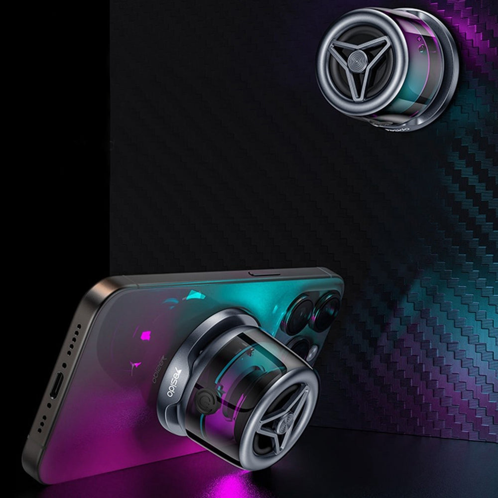 Φορητό Ηχείο Bluetooth Yesido YSW32, 3W, RGB, Μαύρο