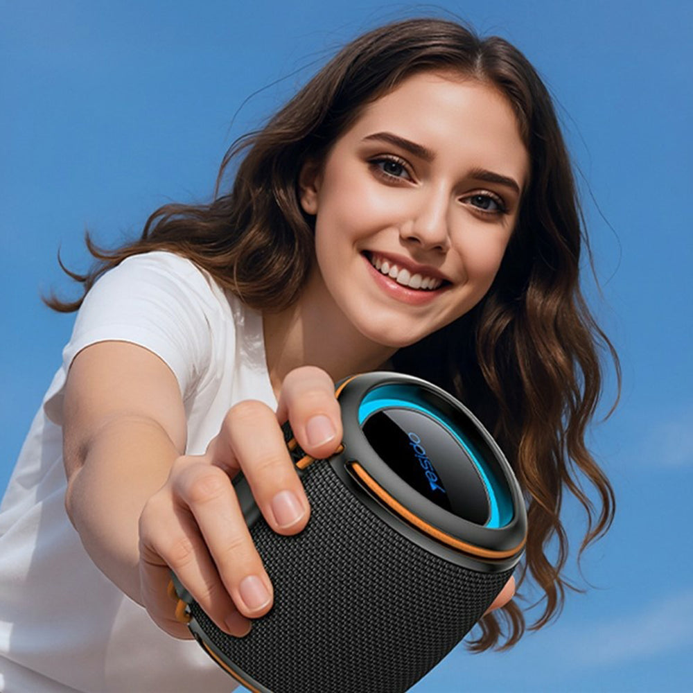 Φορητό Ηχείο Bluetooth Yesido YSW40, 8W, RGB, Μαύρο