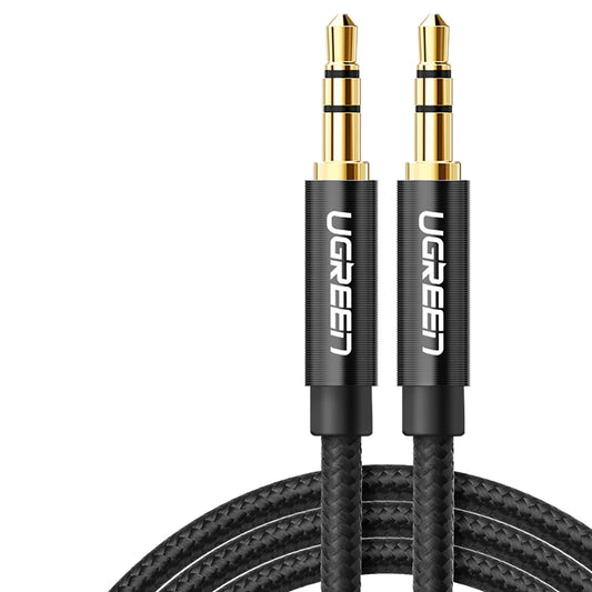 Καλώδιο ήχου 3.5mm - 3.5mm UGREEN AV112, 2m, Μαύρο