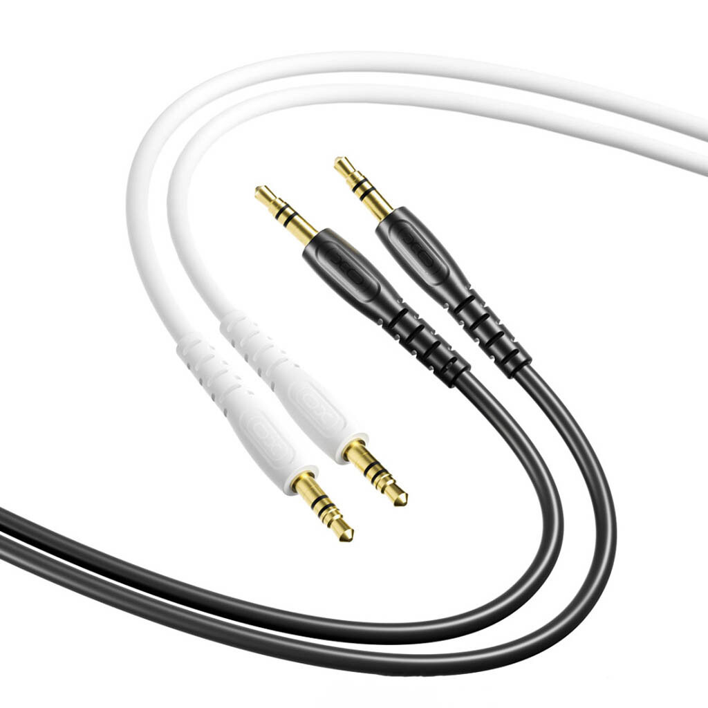 Καλώδιο Ήχου 3.5mm - 3.5mm XO Design NB-R270, 1m, Λευκό