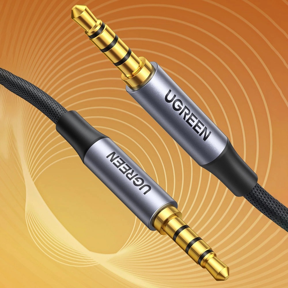 Καλώδιο ήχου 3,5mm - 3,5mm UGREEN AV183, 1,5μ, Μαύρο
