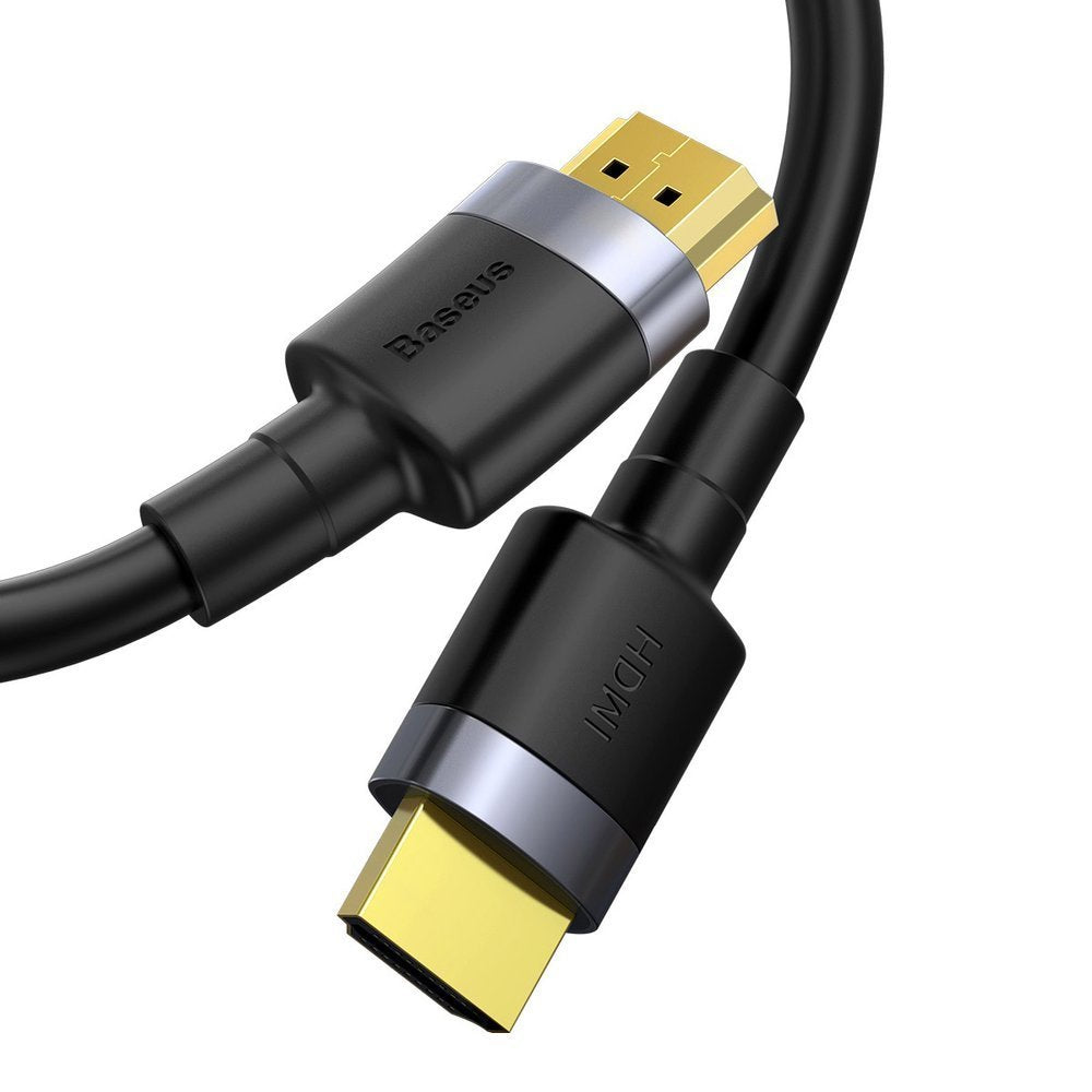 Καλώδιο Βίντεο Baseus Cafule, HDMI - HDMI, 4K, 3m, Μαύρο CADKLF-G01