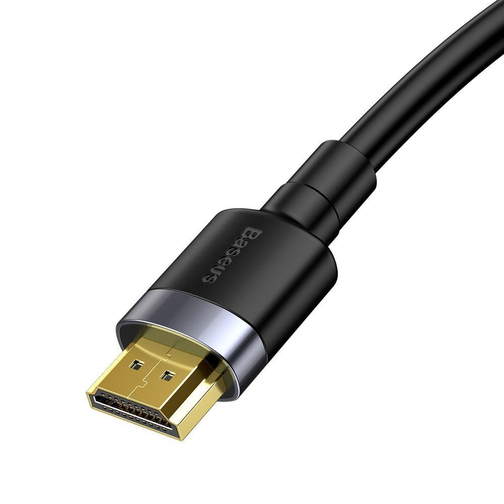 Καλώδιο Βίντεο Baseus Cafule, HDMI - HDMI, 4K, 3m, Μαύρο CADKLF-G01