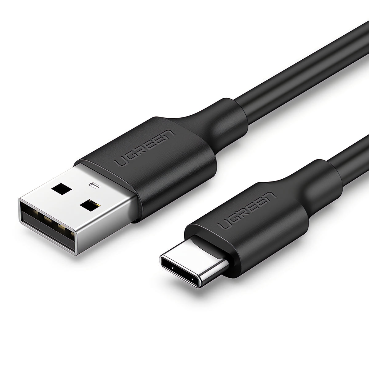 Καλώδιο Δεδομένων και Φόρτισης USB-A - USB-C UGREEN US287, 18W, 1.5m, Μαύρο