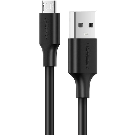 UGREEN US289 Καλώδιο δεδομένων και φόρτισης USB-A - microUSB UGREEN US289, 18W, 0.5m, Μαύρο