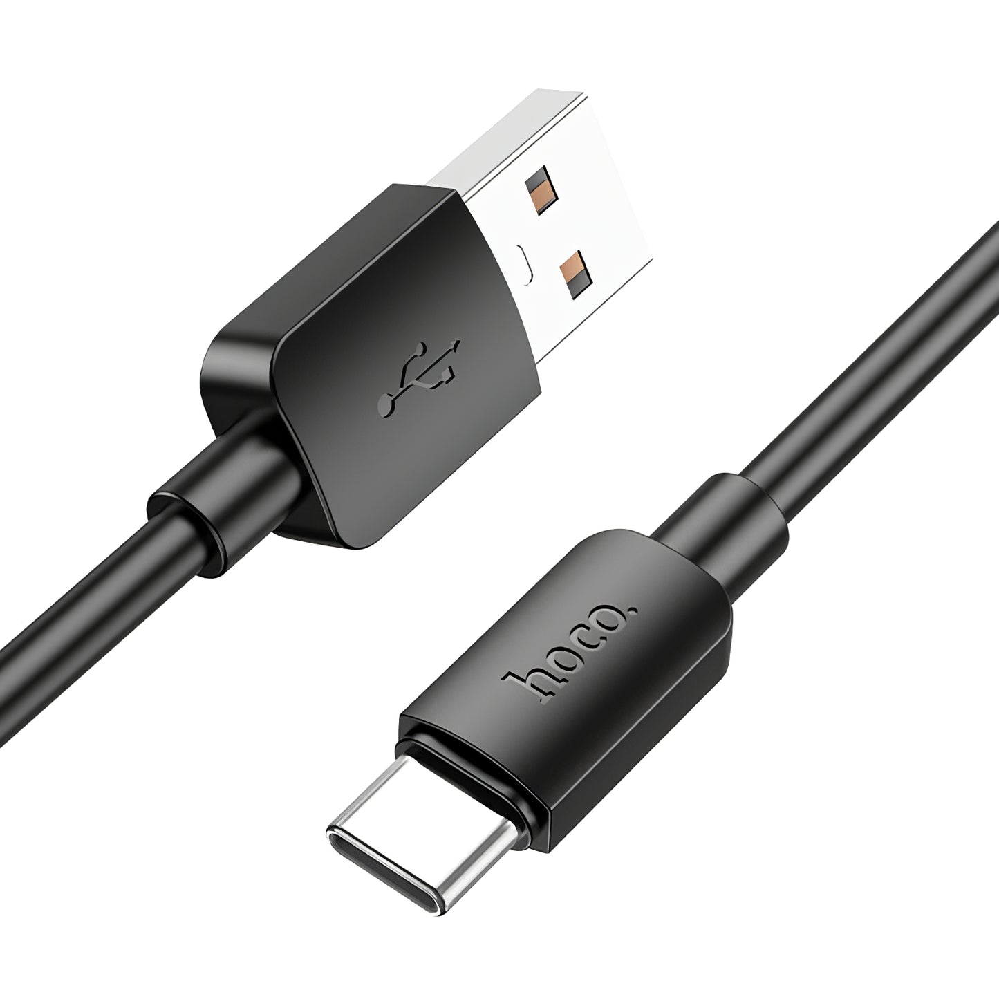 Καλώδιο Δεδομένων και Φόρτισης USB-A - USB-C HOCO X96, 27W, 0.25m, Μαύρο