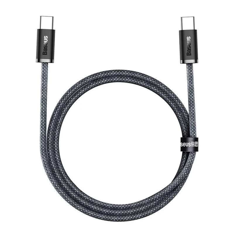 Καλώδιο Δεδομένων και Φόρτισης USB-C - USB-C Baseus Dynamic Series, 100W, 1m, Γκρι CALD000216