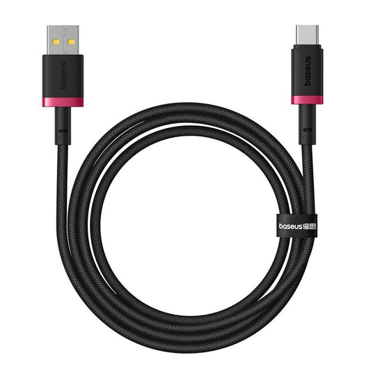 Καλώδιο Δεδομένων και Φόρτισης USB-A - USB-C Baseus Dura Series, 60W, 2m, Κόκκινο P10377802U01-03