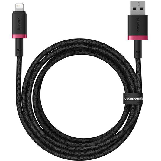 Καλώδιο Δεδομένων και Φόρτισης USB-A - Lightning Baseus Dura Series, 18W, 1m, Κόκκινο P10377801U01-01