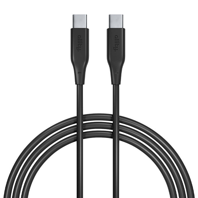 Καλώδιο Δεδομένων και Φόρτισης USB-C - USB-C Allity. AUC-02, 100W, 2m, Μαύρο