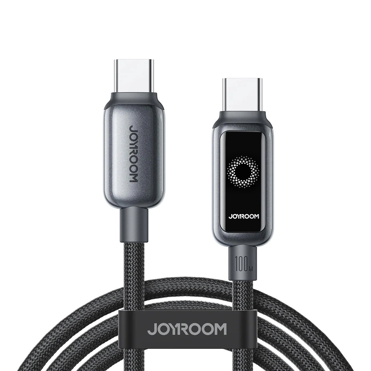 Καλώδιο Δεδομένων και Φόρτισης USB-C - USB-C Joyroom S-A55 StarFlight Display, 100W, 1.2m, Μαύρο