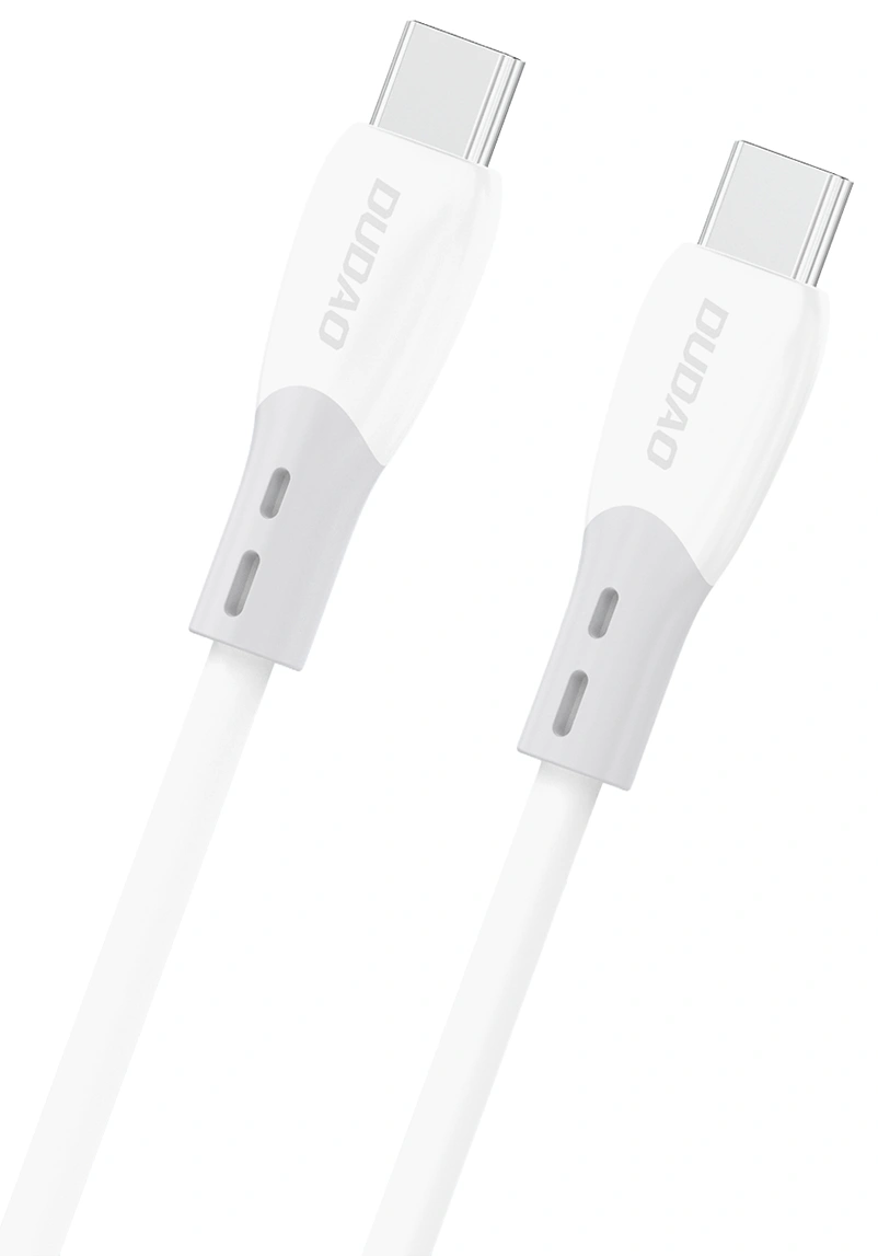 Καλώδιο Δεδομένων και Φόρτισης USB-C - USB-C Dudao L25SC, 60W, 1m, Λευκό
