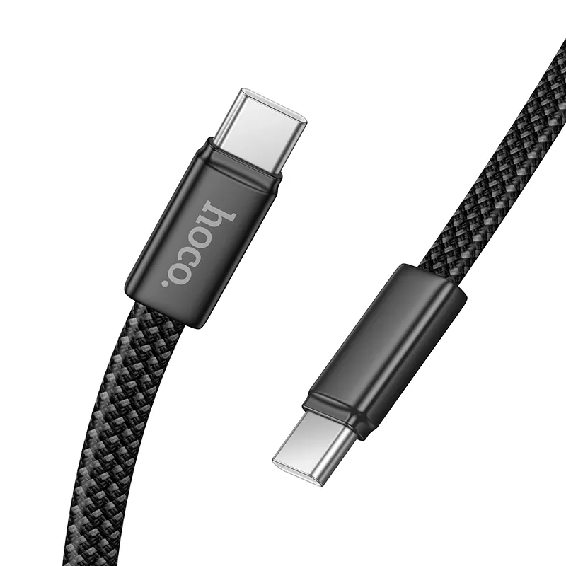 Καλώδιο Δεδομένων και Φόρτισης USB-C - USB-C HOCO X125, 60W, 1m, Μαύρο