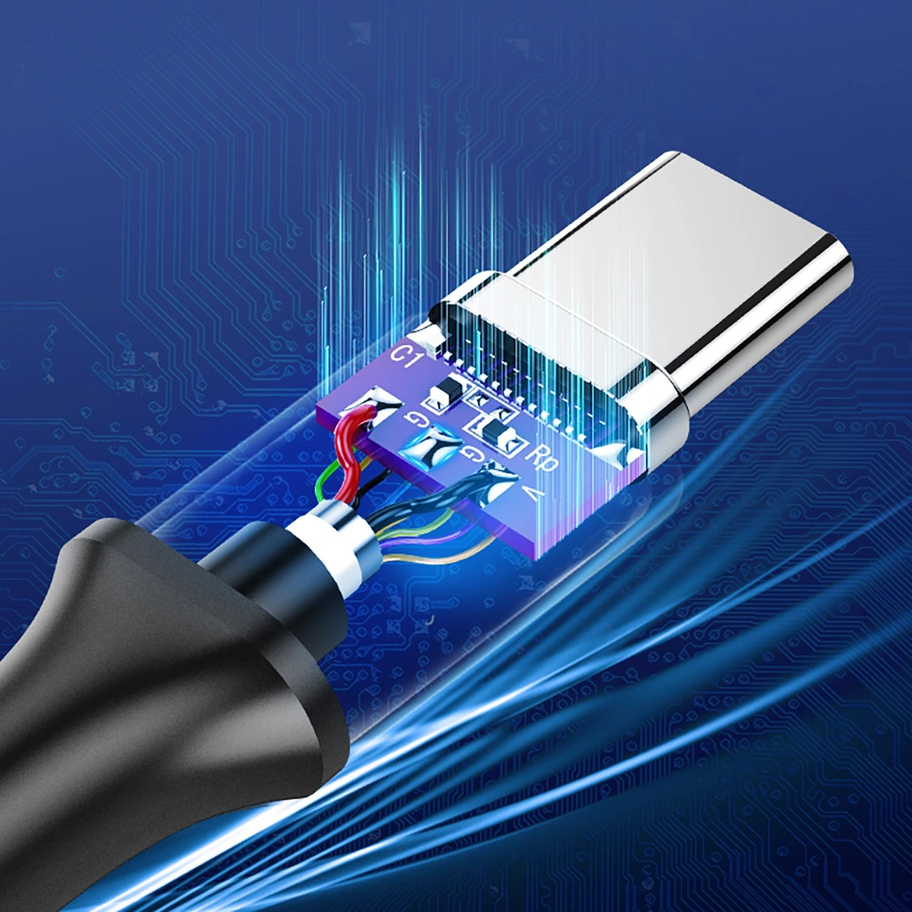 Καλώδιο Δεδομένων και Φόρτισης USB-A - USB-C UGREEN US184, 18W, 0.5m, Μαύρο
