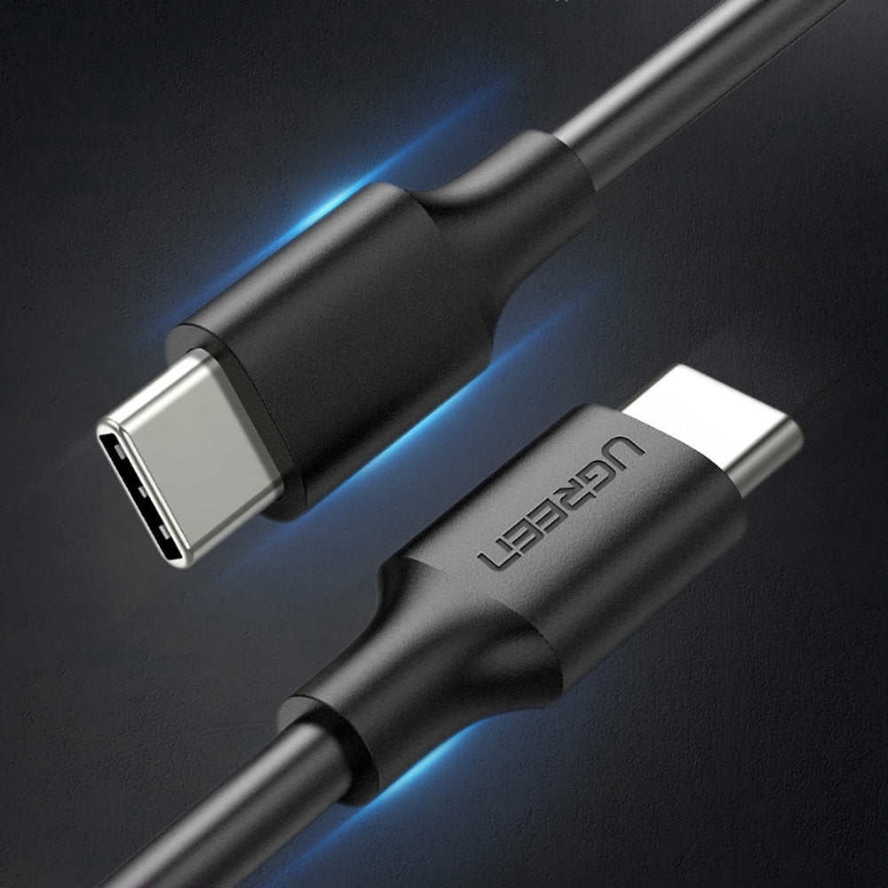 Καλώδιο δεδομένων και φόρτισης USB-C - USB-C UGREEN US286, 60W, 2m, Μαύρο