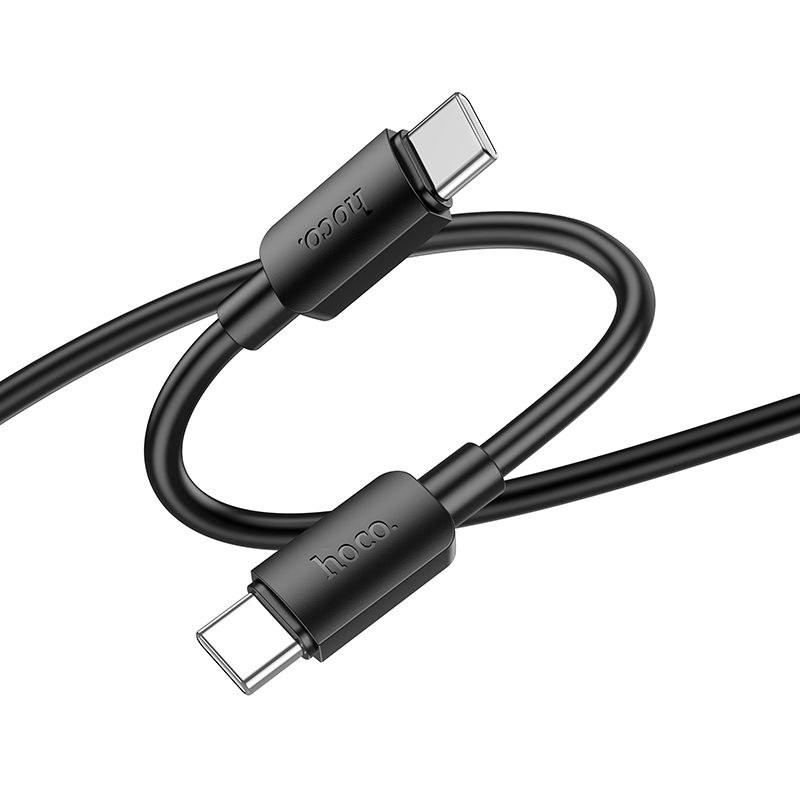 Καλώδιο δεδομένων και φόρτισης USB-C - USB-C HOCO HOCO X96, 60W, 1m, Μαύρο