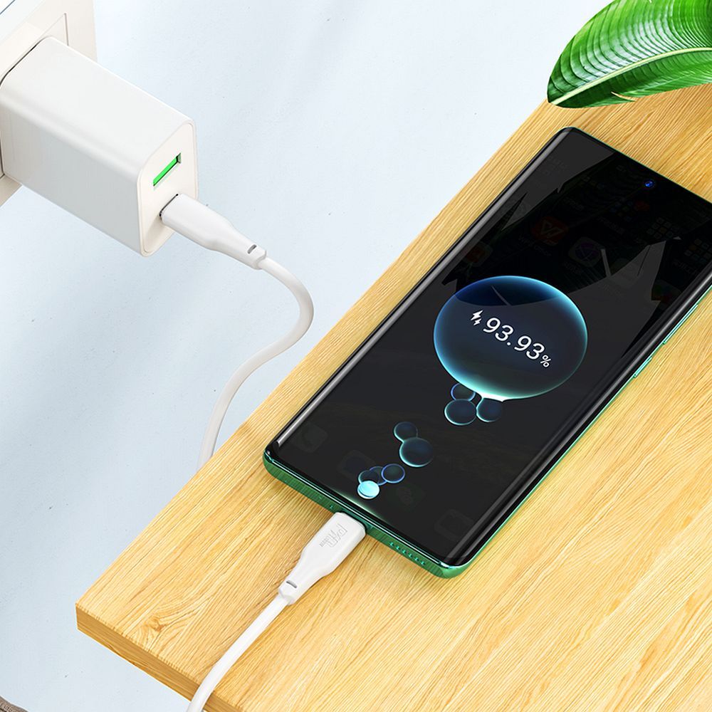 Καλώδιο Δεδομένων και Φόρτισης USB-C - USB-C HOCO X93, 100W, 2m, Λευκό