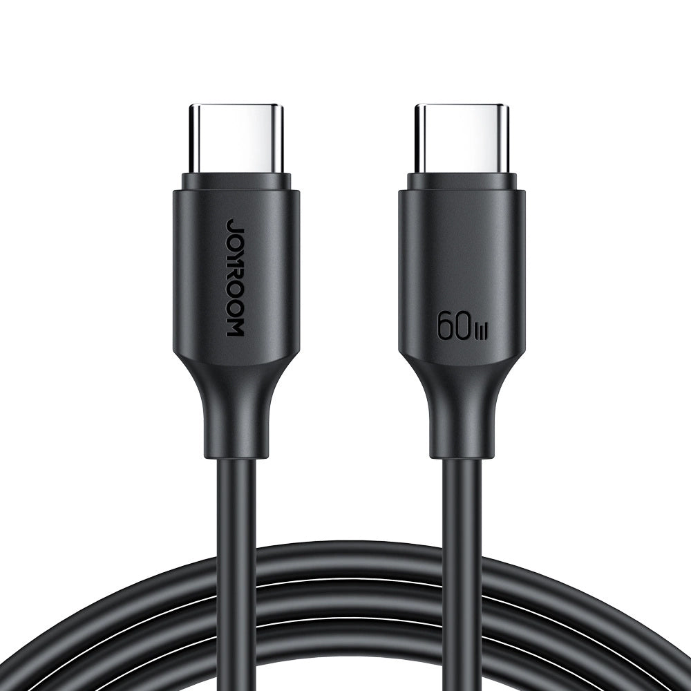 Καλώδιο Δεδομένων και Φόρτισης USB-C - USB-C Joyroom S-A9, 60W, 1m, Μαύρο