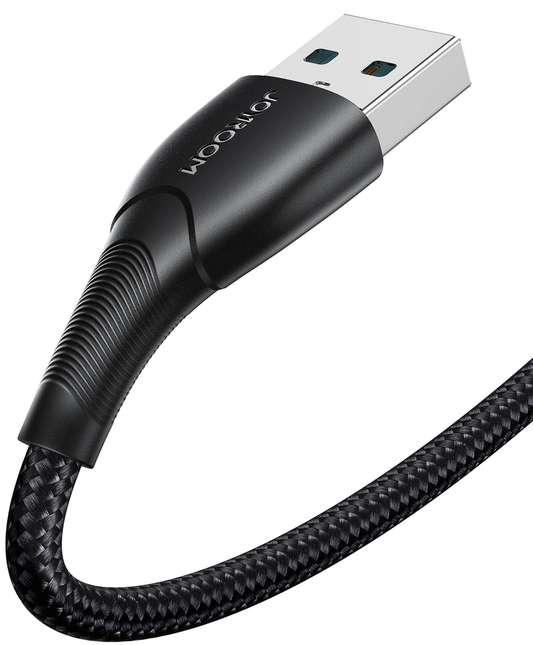 Καλώδιο Δεδομένων και Φόρτισης USB-A - USB-C Joyroom S-A32, 18W, 1m, Μαύρο