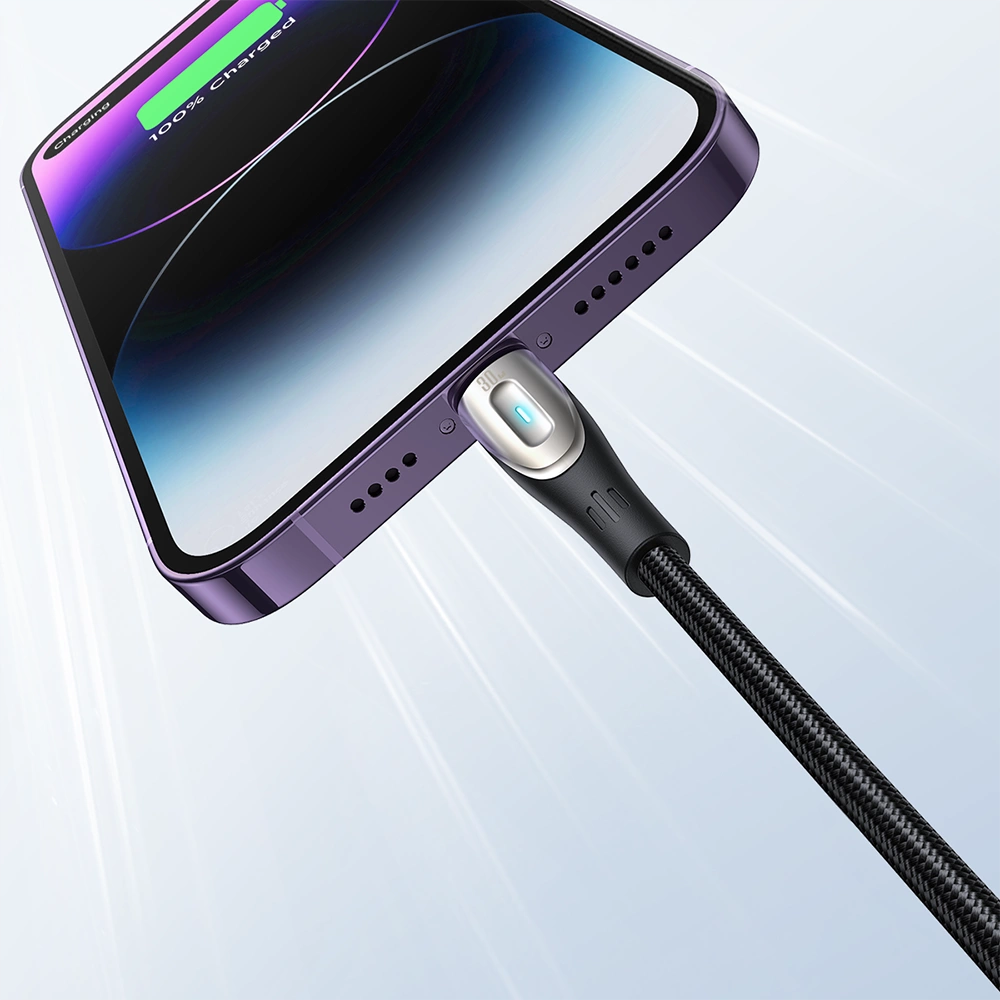 Καλώδιο Δεδομένων και Φόρτισης USB-A - Lightning Joyroom SA31-AL3, 18W, 1.2m, Μαύρο