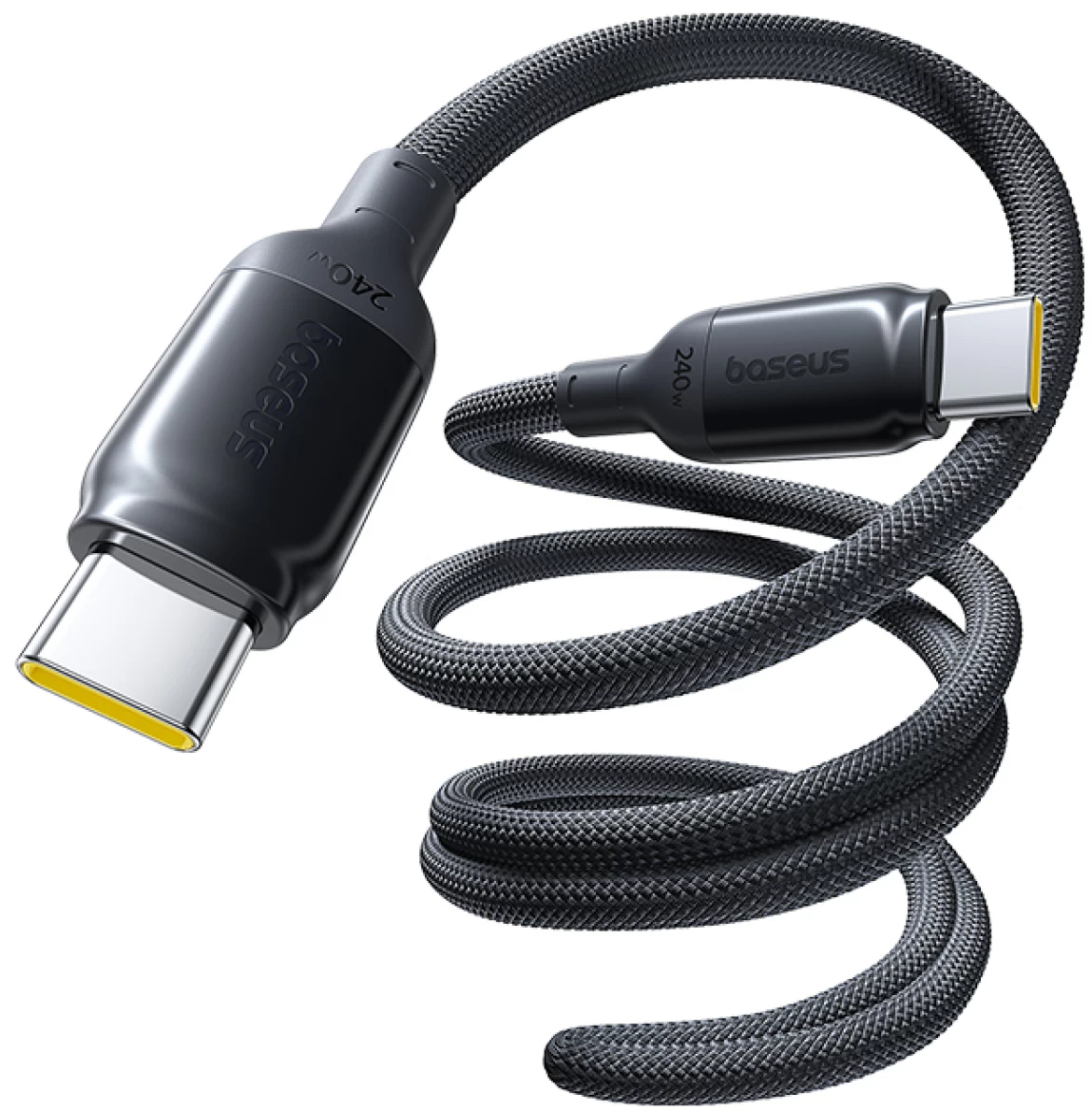Καλώδιο Δεδομένων και Φόρτισης USB-C - USB-C Baseus PicoGo II, 240W, 1m, Μαύρο E0423300