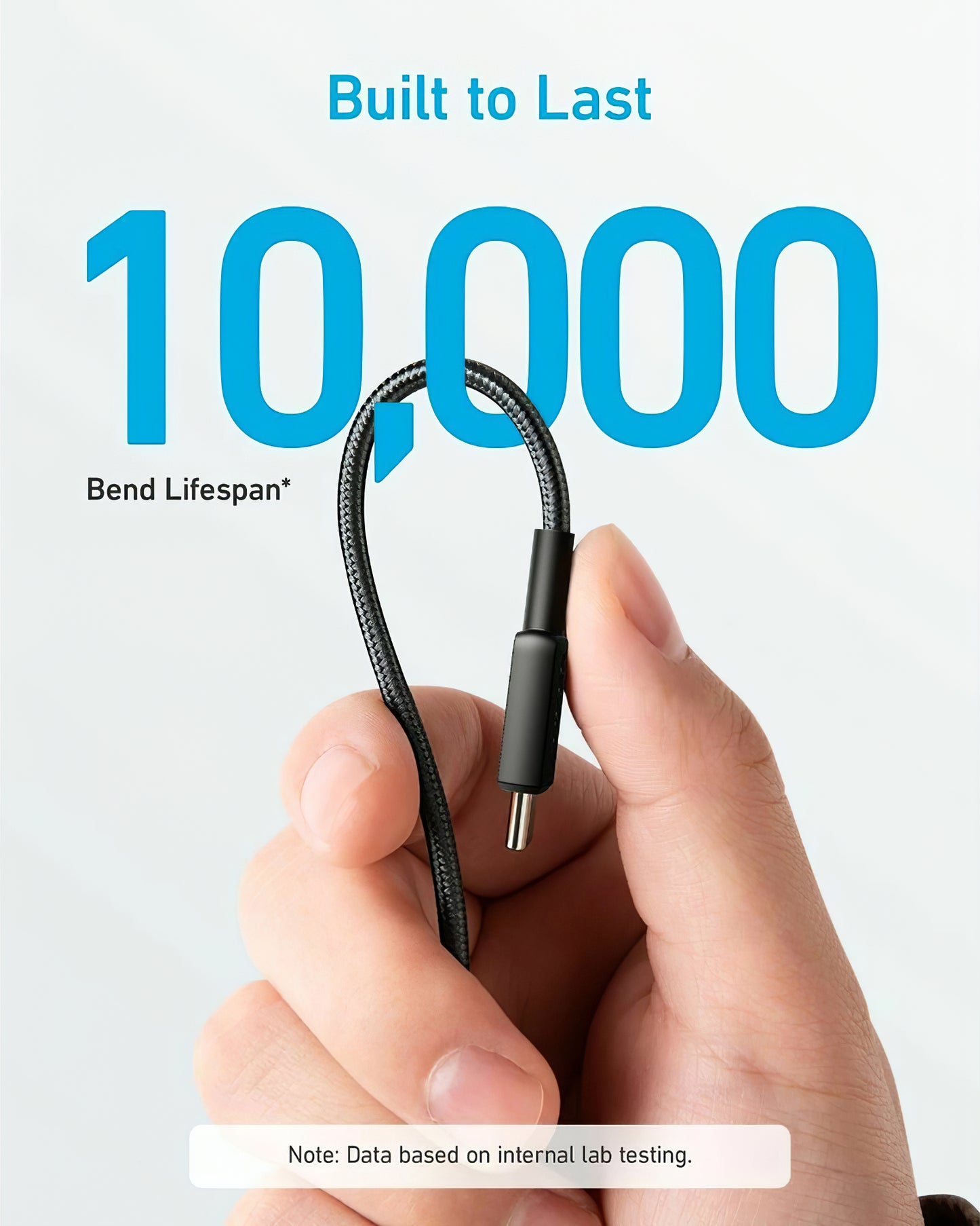 Καλώδιο Δεδομένων και Φόρτισης USB-C - USB-C Anker 322, 60W, 0.9m, Μαύρο A81F5G11