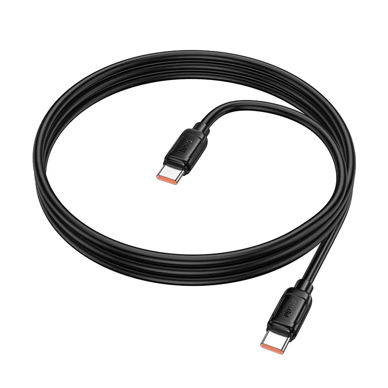 Καλώδιο Δεδομένων και Φόρτισης USB-C - USB-C HOCO X115, 240W, 1m, Μαύρο
