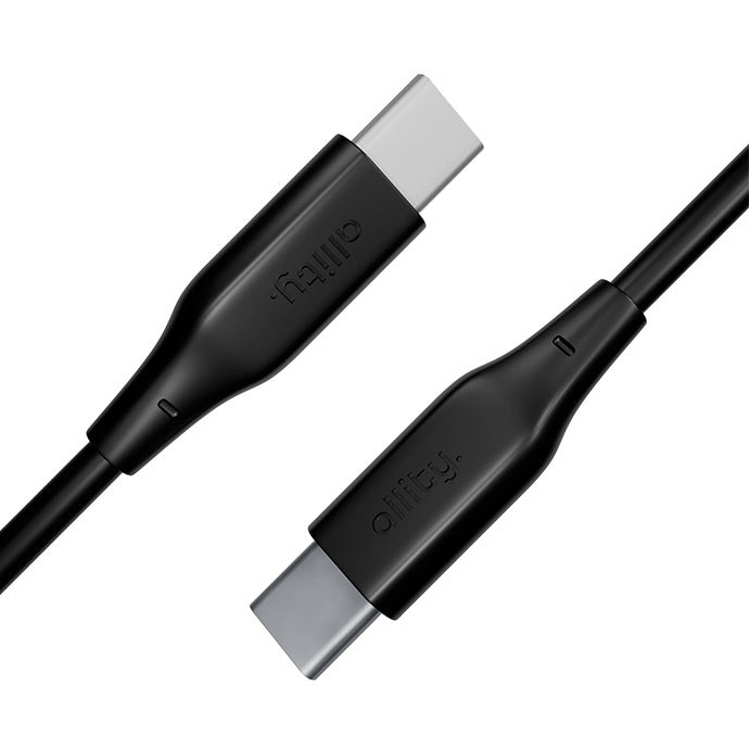 Καλώδιο Δεδομένων και Φόρτισης USB-C - USB-C Allity. AUC-02, 100W, 2m, Μαύρο