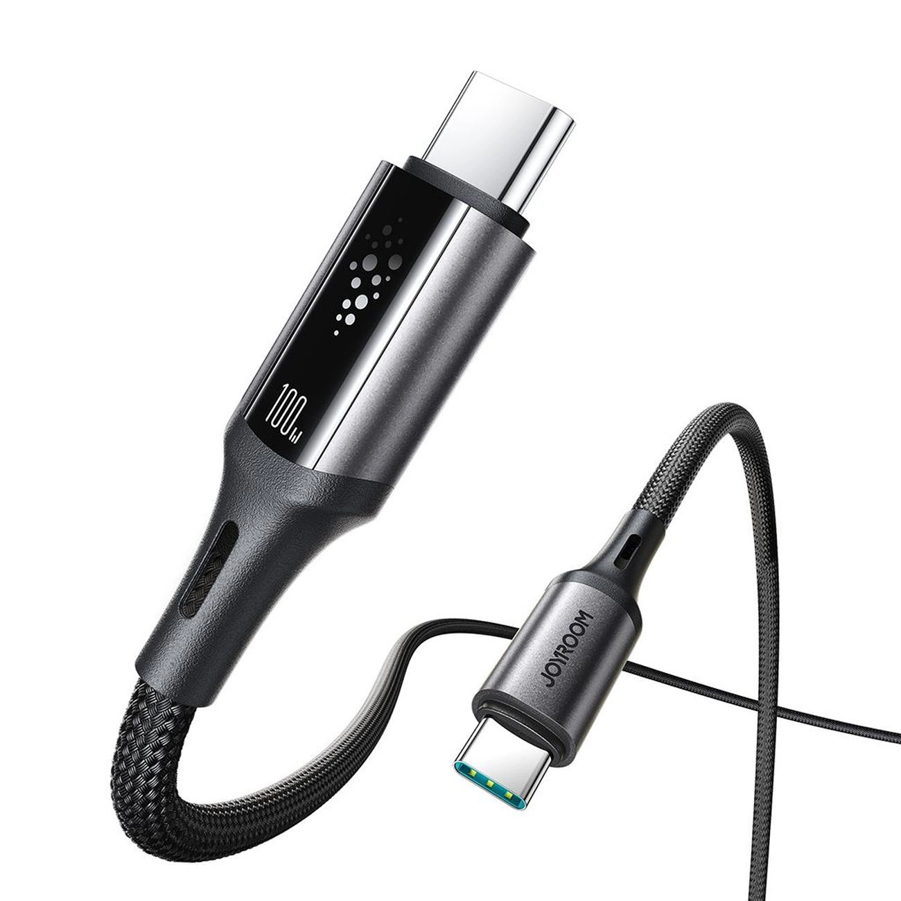 Καλώδιο Δεδομένων και Φόρτισης USB-C - USB-C Joyroom S-A60 StarTalk, 100W, 1.2m, Μαύρο