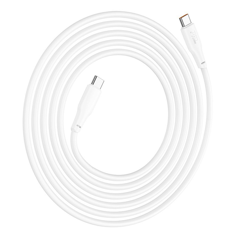 Καλώδιο Δεδομένων και Φόρτισης USB-C - USB-C HOCO X93, 100W, 2m, Λευκό