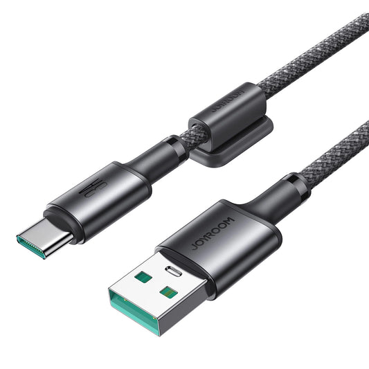 Καλώδιο Δεδομένων και Φόρτισης USB-A - USB-C Joyroom S-A50, 60W, 1.2m, Γκρι