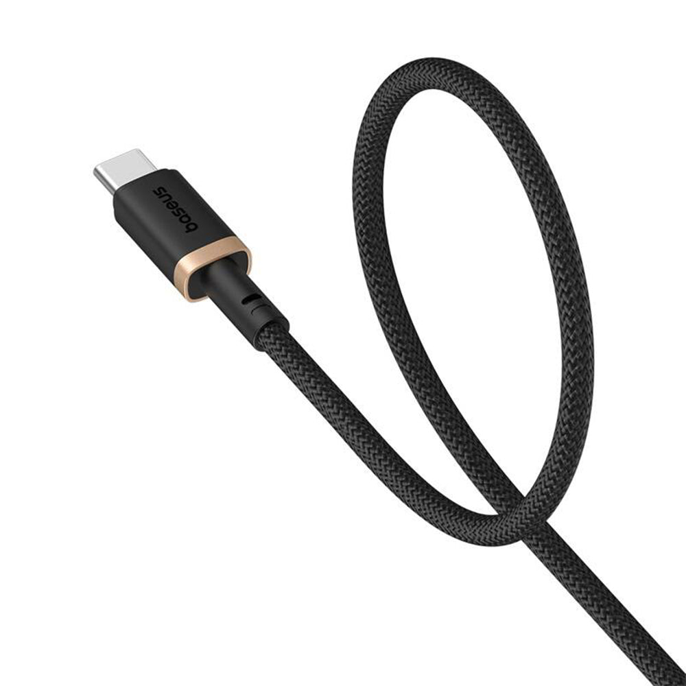 Καλώδιο Δεδομένων και Φόρτισης USB-A - USB-C Baseus Dura Series, 60W, 2m, Χρυσό P10377802U01-02