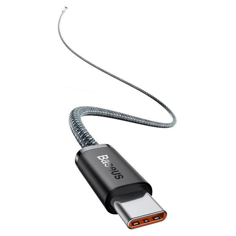 Καλώδιο Δεδομένων και Φόρτισης USB-C - USB-C Baseus Dynamic Series, 100W, 1m, Γκρι CALD000216