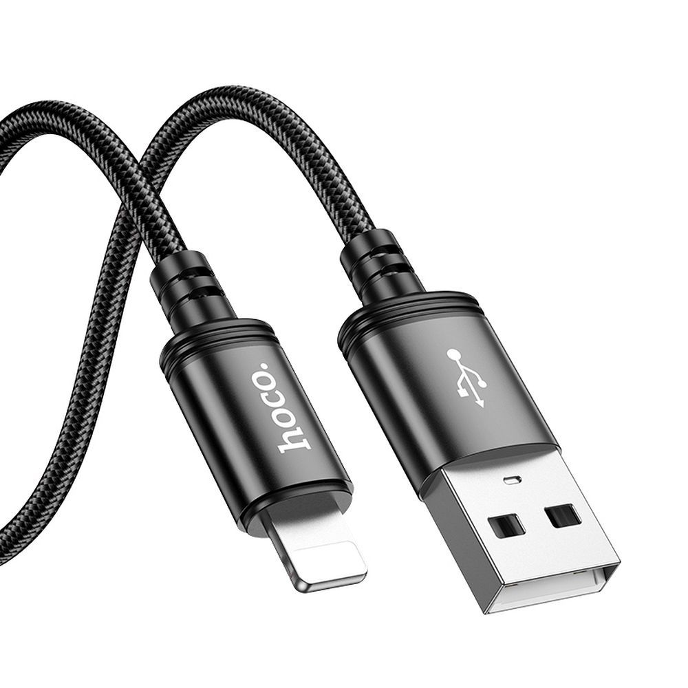 Καλώδιο Δεδομένων και Φόρτισης USB-A - Lightning HOCO X89, 18W, 2m, Μαύρο