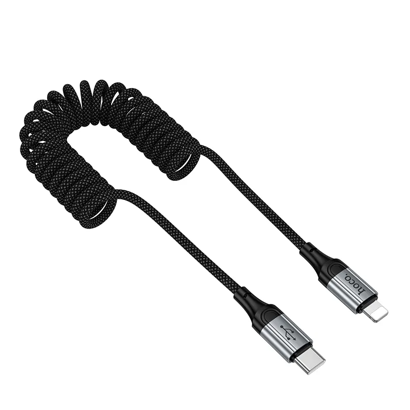 Καλώδιο Δεδομένων και Φόρτισης USB-C - Lightning HOCO X121, 27W, 1.5m, Μαύρο