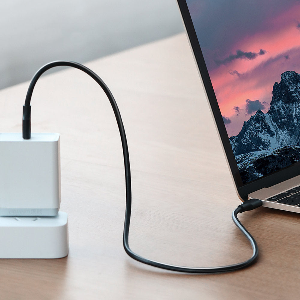 Καλώδιο δεδομένων και φόρτισης USB-C - USB-C UGREEN US286, 60W, 2m, Μαύρο