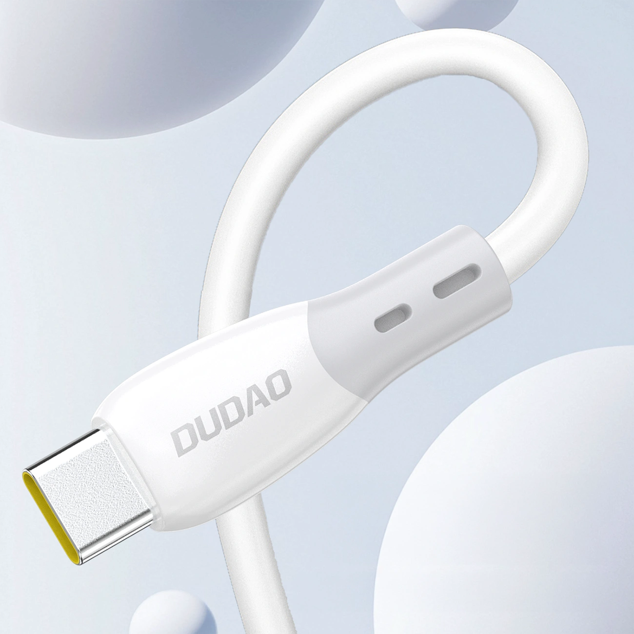 Καλώδιο Δεδομένων και Φόρτισης USB-C - Lightning Dudao L25SX, 30W, 1m, Λευκό