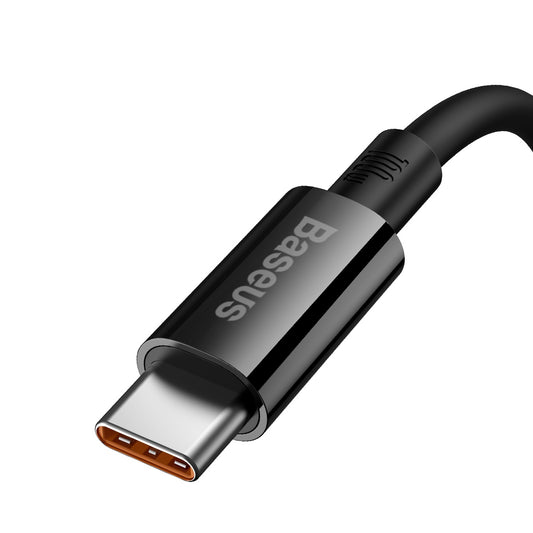 Καλώδιο δεδομένων και φόρτισης USB-A - USB-C Baseus Superior Series, 100W, 2m, μαύρο P10320102114-02