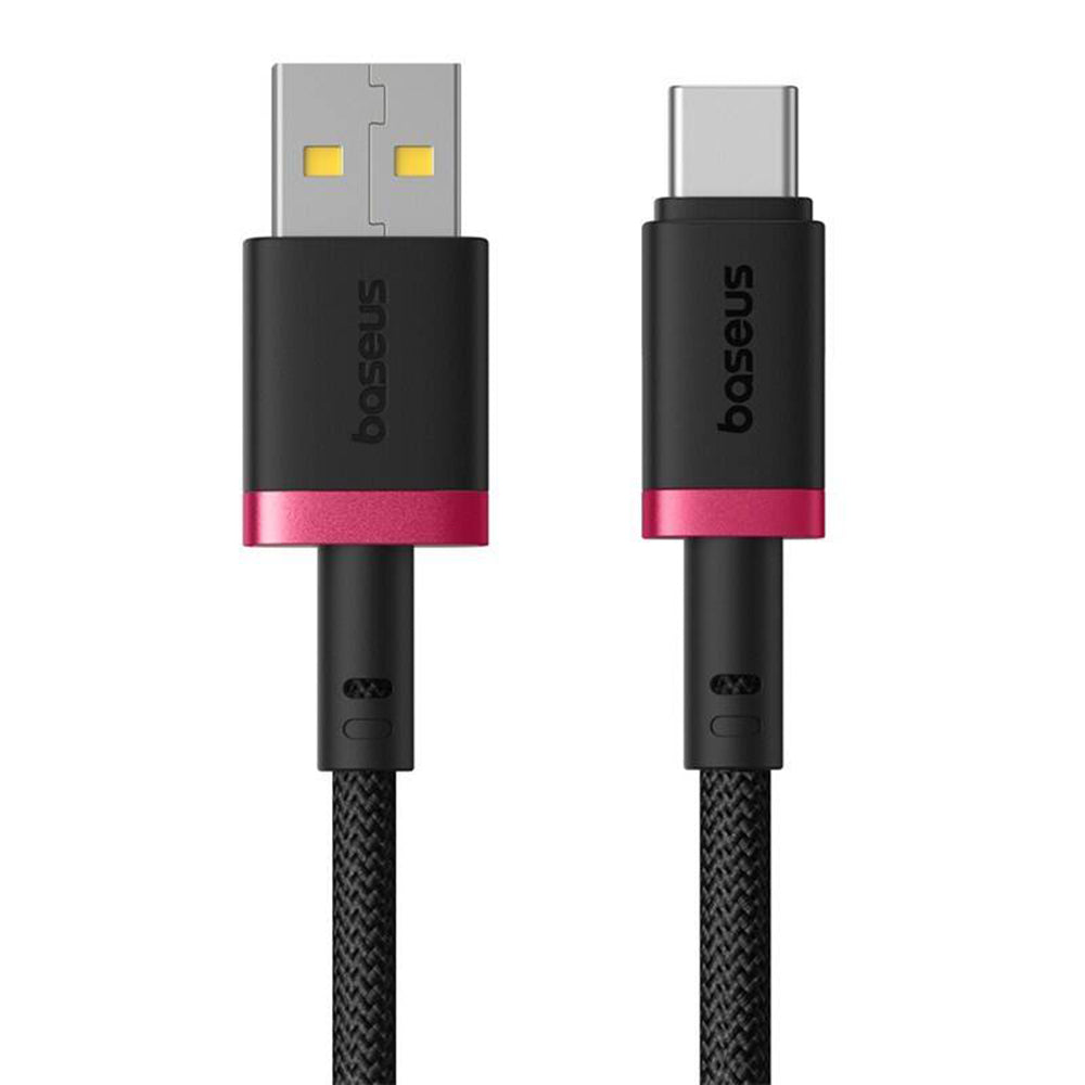 Καλώδιο Δεδομένων και Φόρτισης USB-A - USB-C Baseus Dura Series, 60W, 1m, Κόκκινο P10377802U01-01